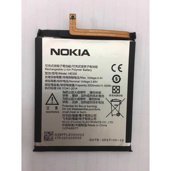 BATERIA HE335 NOKIA 6 BULK